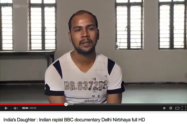 Mukesh Singh, one of the rapists in the Nirbhaya rape case. (Photo Courtesy: Youtube)