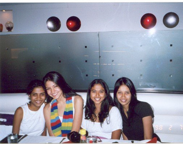 As they graduated, the friends went out to celebrate