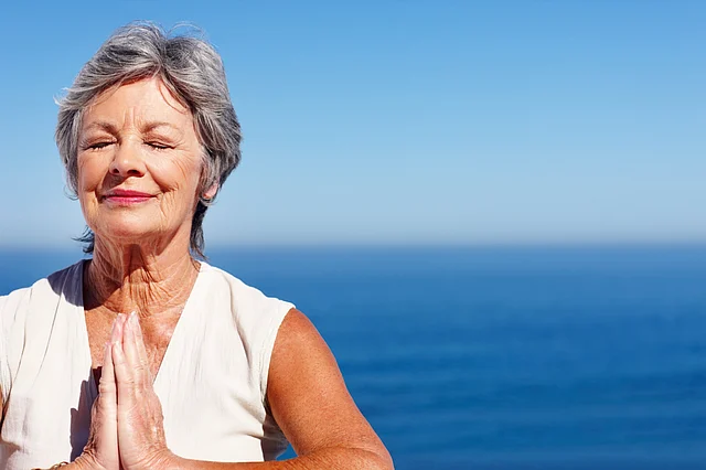 You can do yoga at any age, really! It’s just a matter of picking what type of yoga you do and working within your abilities. (Photo: iStock)