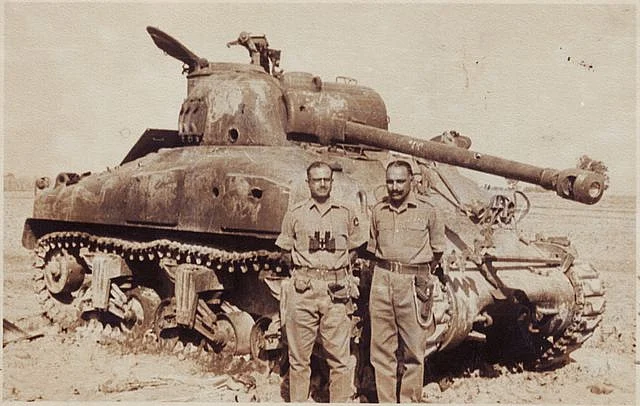 Captured Sherman Tank of the Pakistani Army (Photo Courtesy: <a href="http://www.indiandefensenews.in/2015/05/how-indian-army-destroyed-as-many-as.html">Indian Defence News</a>)