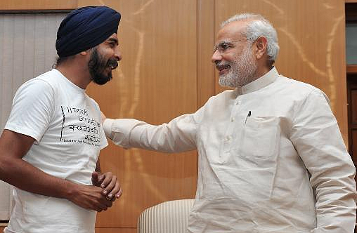 Convenor, Bhagat Singh Kranti Sena Tajinder Pal S Bagga’s profile picture on Twitter (Photo: <a href="https://twitter.com/tajinderbagga">@tajinderbagga</a>)