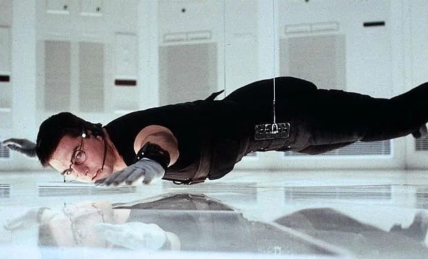 Tom Cruise in <i>Mission: Impossible </i>directed by Brian De Palma