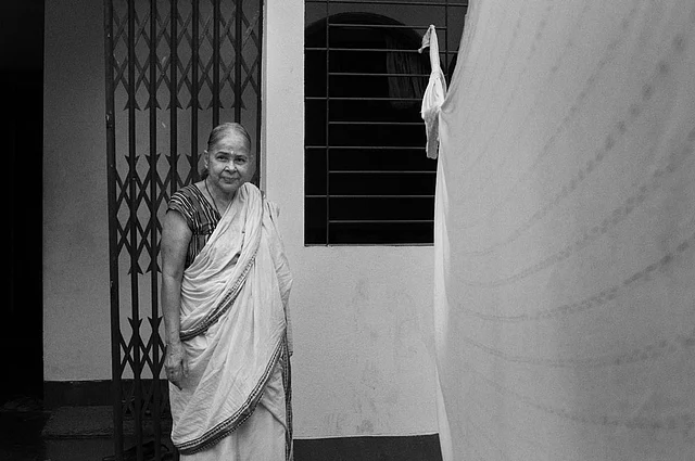 Shukla Roy at her residence in Sylhet town. (Photo: Smita Sharma)