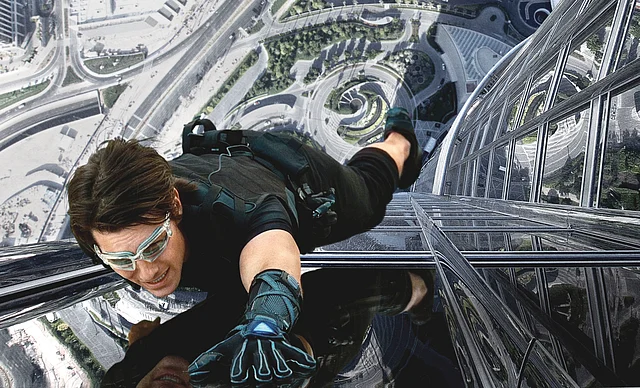 Tom Cruise in <i>Mission: Impossible - Ghost Protocol </i>directed by Brad Bird