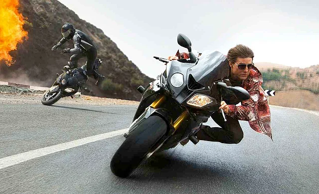 Tom Cruise in <i>Mission: Impossible - Rogue Nation</i> directed by Christopher McQuarrie
