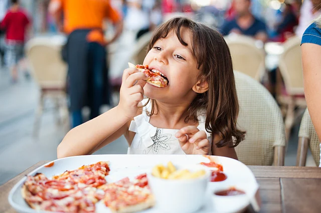 The diet wasn’t health food at all; instead it was “kid food” like potato chips, pizza, and bean burritos. (Photo: iStock)