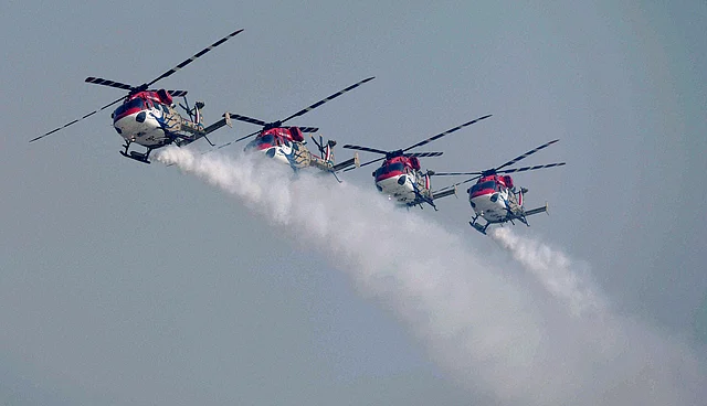 The Sarang Helicopters. (Photo: AP)