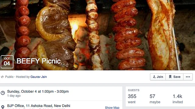 The Beefy Picnic event on Facebook. (Courtesy: Facebook)