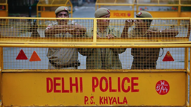 After losing a legal basis to frame any charges against the protester, the police didn’t miss any opportunity to pass moral judgements. (Photo: Reuters)