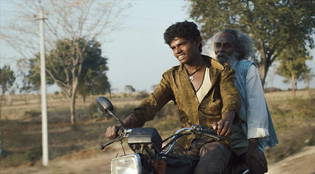A still from <i>Thithi</i>