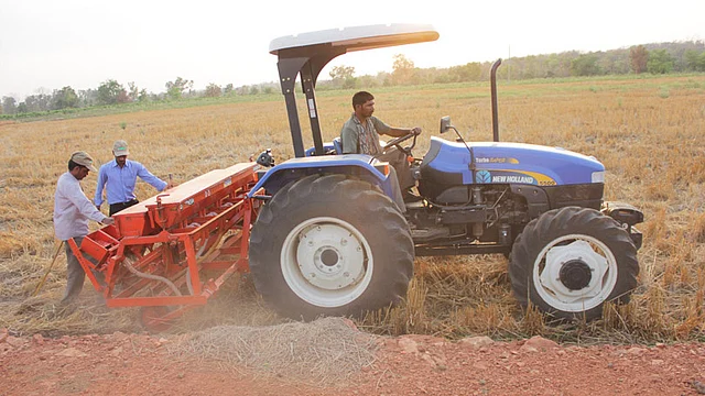 A ‘Happy’ seeder at work in Jabalpur. (Photo: Vivian Fernandes)