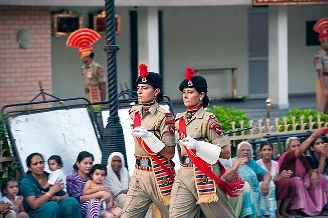 Undated picture of women officers of Border Security Force. (Photo: iStockphoto)