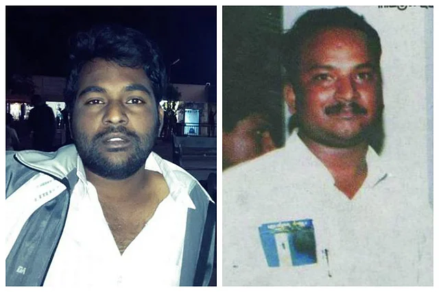 Rohith Vemula and Senthil Kumar, two science students from HCU who have committed suicide in the past decade.