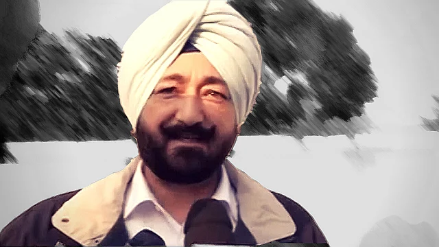 SP Salwinder Singh also faces sexual harassment charges. (Photo: ANI screengrab/Altered by <b>The Quint</b>)