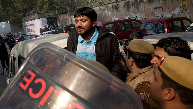 Kanhaiya Kumar, the president of JNU students’ union has been arrested on the charges on Sedition (Photo: AP)