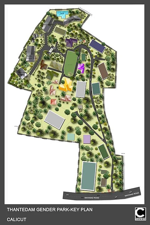 Key plan for the Gender Park. (Photo Courtesy: <a href="http://genderpark.gov.in/images/gallery/large/03.jpg">The Gender Park</a>)