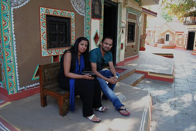 Sudipa and Tridip Mandal. (Photo: Tridip Mandal)