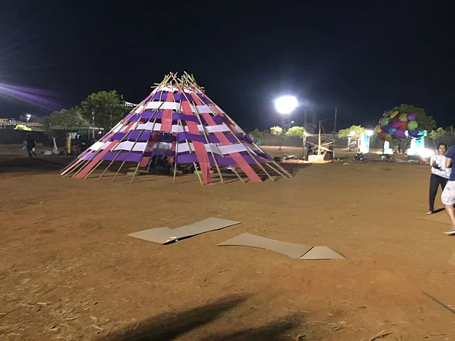 A good 80 kilometres and a two-hour drive away from the city – deep into the wilderness of Lonavala – is Saltar Lake, where the stage was set. (Photo Courtesy: Radhika Sharma)