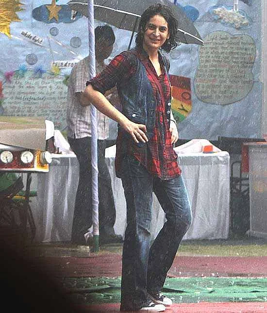 A much younger Priyanka.