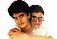 A childhood picture of Rahul & Priyanka.