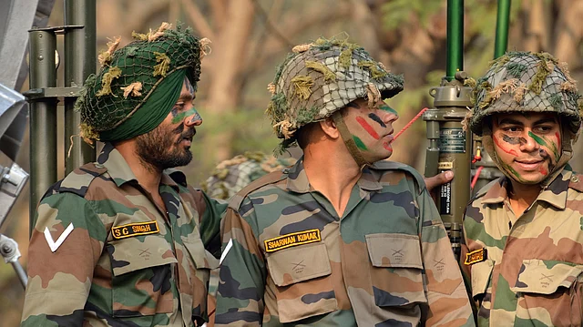 A file photo of soldiers of the Indian Army. (Photo: iStockphoto)