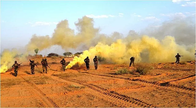 On 24 April 2016, three soldiers of the Indian Army lost their lives during a high-profile military exercise in Rajasthan.<i> </i>(Photo Courtesy: <a href="https://www.facebook.com/Indianarmy.adgpi/?fref=photo">Facebook page of ADGPI</a>)
