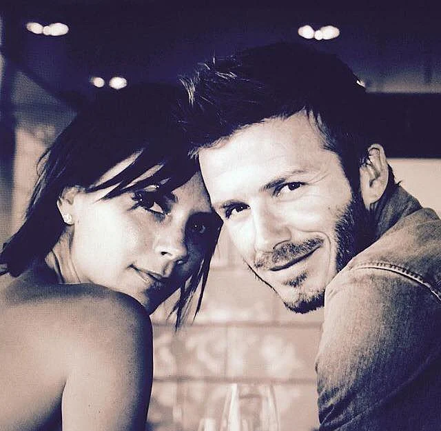 Dream couple. (Photo: Beckham’s Facebook <a href="https://www.facebook.com/Beckham/photos/pb.84218631570.-2207520000.1462090294./10152886802816571/?type=3&theater">Page</a>)