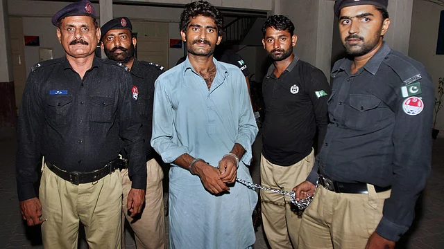 “I have no regrets”, said Qandeel’s brother Waseem who drugged and snuffed the life out of the social media star. (Photo: AP)