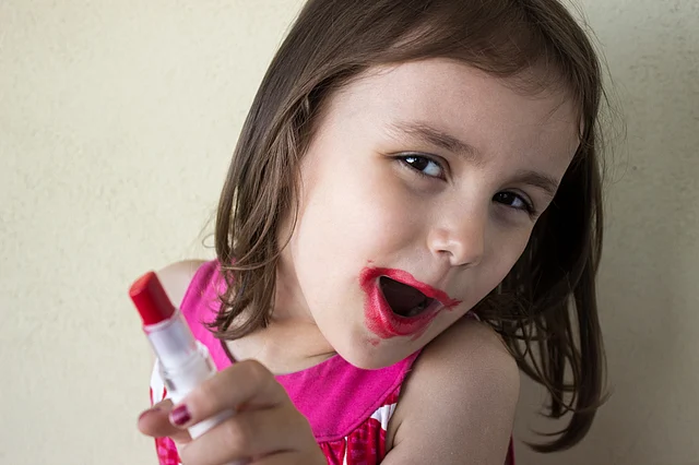 Should I keep a closer eye on her friends – because even friends could gift her that glittery nail paint and that red lipstick and the idea of looking airbrushed at 10? (Photo: iStockphoto)