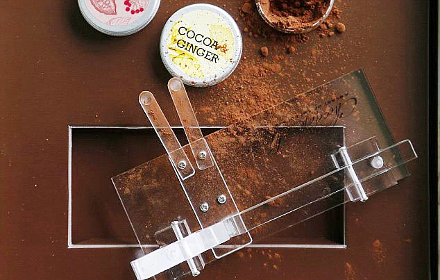The trend has become so hip that some clubs in Berlin have stopped serving alcohol because revelers have a brand new drug of choice: chocolate. Two small spoons of cocoa powder are loaded on this device a push of the lever fires the chocolate up in the nostrils and people get natural high vibes for as long as 20 minutes (Photo: Reuters)