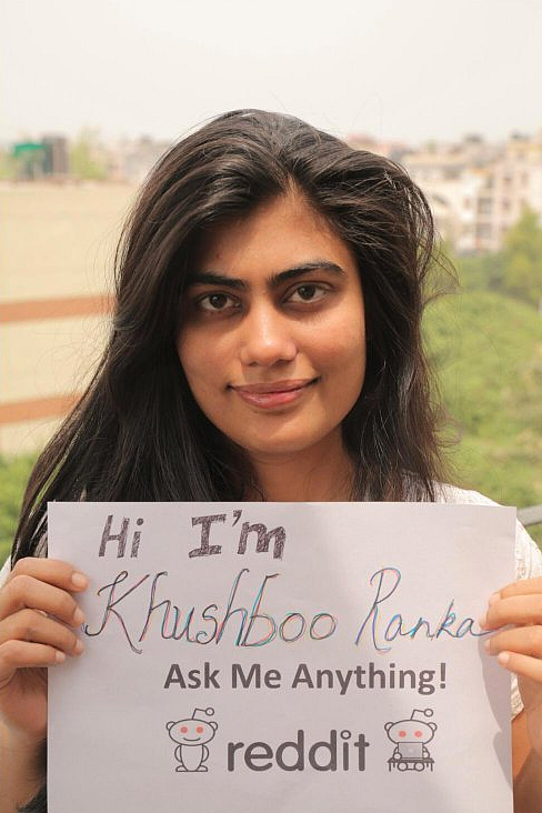 Khushboo Ranka, director of <i>Right to Pray. </i>(Photo courtesy: <a href="https://twitter.com/aimthemovie">Twitter/@aimthemovie</a>)