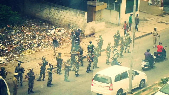 Security arrangements being tightened ahead of the dry-day in Bengaluru.