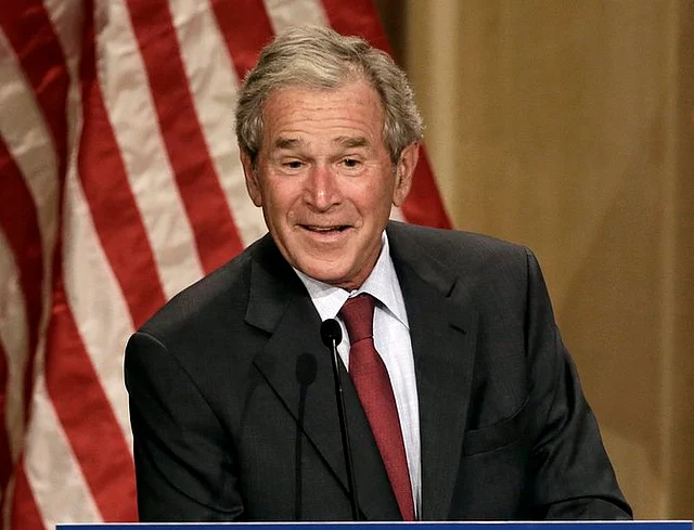 Former US President George W Bush. (Photo: AP)