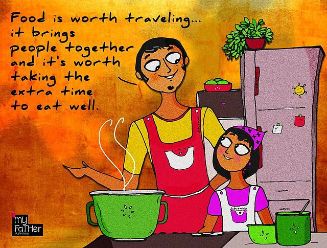 Christine, a trained recipe taster, tester, editor and culinary coordinator. Tara Sharma Saluja, a model, actor and entrepreneur. (Photo: Facebook @<a href="https://www.facebook.com/myfatherIllustrations/">MyFatherIllustrations</a>)