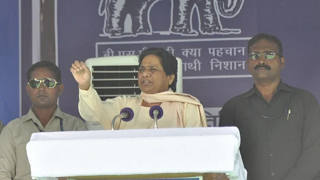 Mayawati, a dalit, poses huge challenges to Modi’s success in UP 2017 elections. (Photo: IANS)