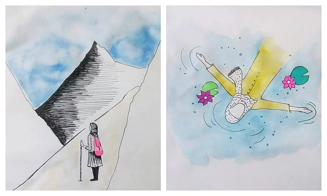 #UnderTheHijab is a free spirit by Sahdhyashri Venugopal. (Photo: Facebook/<a href="https://www.facebook.com/poornima.sukumar/media_set?set=a.10154338390420380&type=3&__mref=message">Poornima Sukumar</a>)