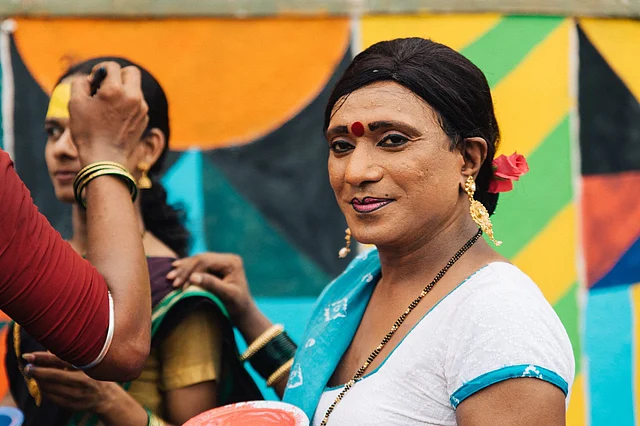 “We are all assigned a gender at birth. Sometimes that assignment doesn’t match our inner truth, and there needs to be a new place – a place for self-identification,” is the message Poornima’s art work conveys. (Photo Courtesy: <a href="http://www.st-artindia.org/blr-2016">St-art Foundation</a>)