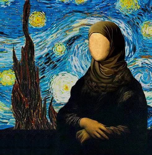 <i>#UnderTheHijab is dream</i> by Prashant BL. (Photo: Facebook/<a href="https://www.facebook.com/poornima.sukumar/media_set?set=a.10154338390420380&type=3&__mref=message">Poornima Sukumar</a>)