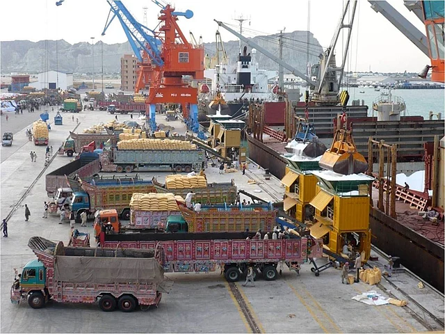 The Gwadar port is poised to become a major logistics hub for the region. (Photo Courtesy: thethirdpole.net)