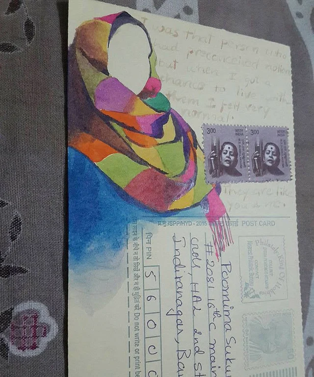 <i>#UnderTheHijab is you and me</i>. (Photo: Facebook/<a href="https://www.facebook.com/poornima.sukumar/media_set?set=a.10154338390420380&type=3&__mref=message">Poornima Sukumar</a>)