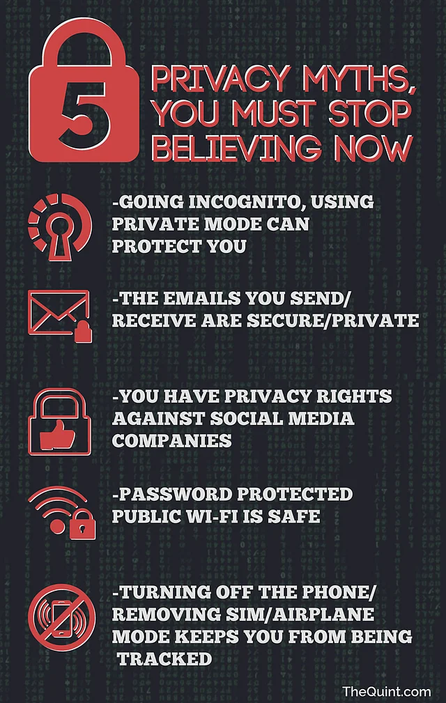 In the digital world’s absolute privacy is a myth. The sooner we realise this, the better it is. (Photo: Harsh Sahani/<b>The Quint</b>)