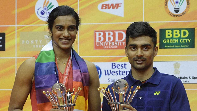In 2018, Sameer Verma (right) won the men’s honours in two Super 300 events – while PV Sindhu claimed the women’s singles crown in the World Tour Finals in Shanghai