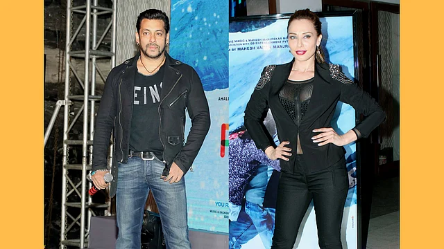 Salman Khan and Iulia Vantur. 