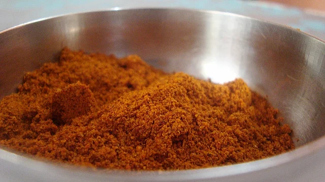 The PP sambar masala is a staple spice used in the cuisine. (Photo: Suktara Ghosh)