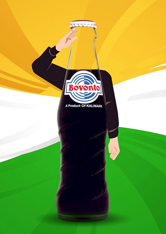 As if Bovonto dips smaller straws into the Thamirabarani river! (Photo Courtesy: Facebook/<a href="https://www.facebook.com/BovontoDrink/">Bovonto</a>)
