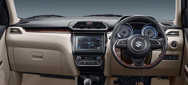 The Dzire now gets Apple Car Play and Android Auto. (Photo courtesy: Maruti)