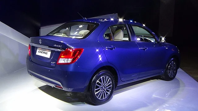 The boot of the Dzire has been completely redesigned. (Photo: <b>The Quint</b>)