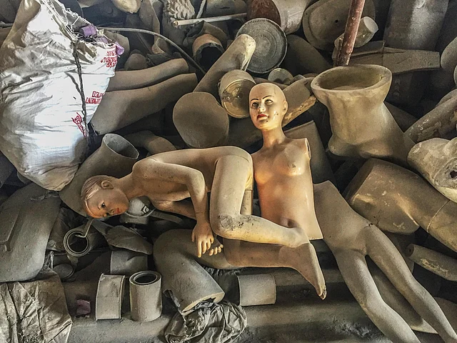 The discarded child mannequins. (Photo: Erum Gour/<b>The Quint</b>)