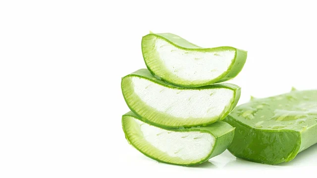 Aloe vera helps in accelerating healing of baby’s skin.
