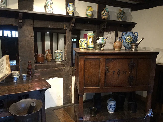 Display of items in Susanna’s house.